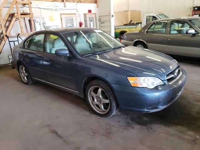 4S3BL626867207921 - 2006 SUBARU LEGACY 2.5I LIMITED BLUE photo 4