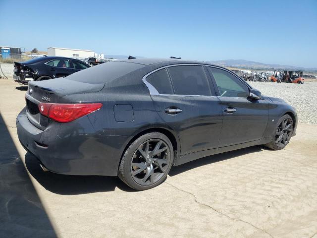 JN1BV7AP5FM351358 - 2015 INFINITI Q50 BASE BLACK photo 3