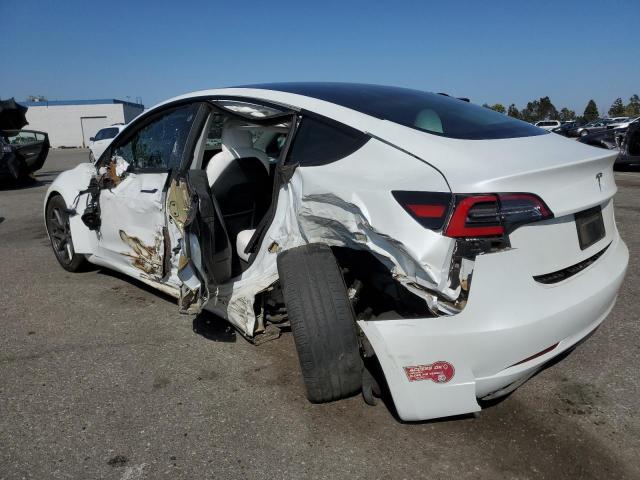 5YJ3E1EA3PF466636 - 2023 TESLA MODEL 3 白色 照片 2