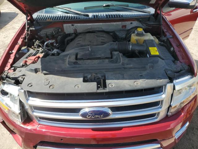 1FMJK1LT6HEA27580 - 2017 FORD EXPEDITION EL PLATINUM BURGUNDY photo 12