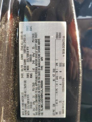 5LMCJ2D98KUL36000 - 2019 LINCOLN MKC SELECT Սև լուսանկար 12