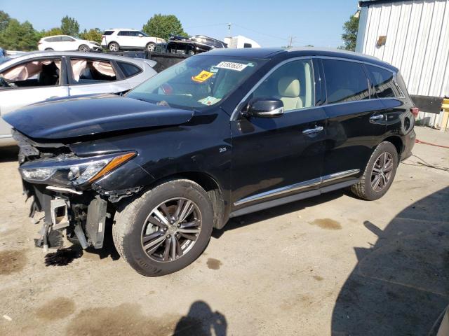 5N1DL0MN1HC502908 - 2017 INFINITI QX60 BLACK photo 1