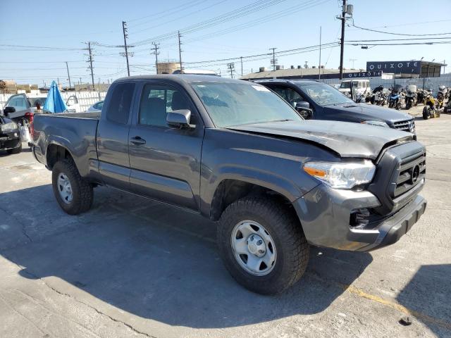 3TYSX5EN8NT016817 - 2022 TOYOTA TACOMA ACCESS CAB ნაცრისფერი ფოტო 4