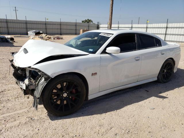 2C3CDXEJXGH154690 - 2016 DODGE CHARGER SRT 392 WHITE photo 1