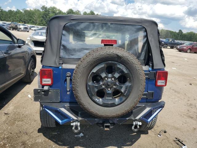 1J4AA2D1XAL126957 - 2010 JEEP WRANGLER SPORT BLUE photo 6