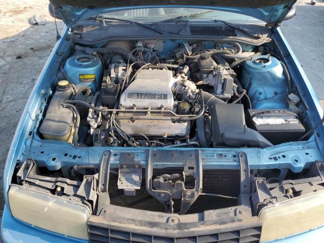 1G1LV13T0PY194852 - 1993 CHEVROLET BERETTA BLUE photo 11