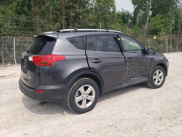 JTMRFREV2EJ004678 - 2014 TOYOTA RAV4 XLE GRAY photo 3