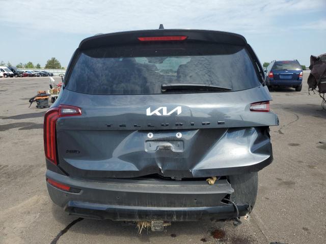 5XYP5DHC8NG253171 - 2022 KIA TELLURIDE SX BLACK photo 6