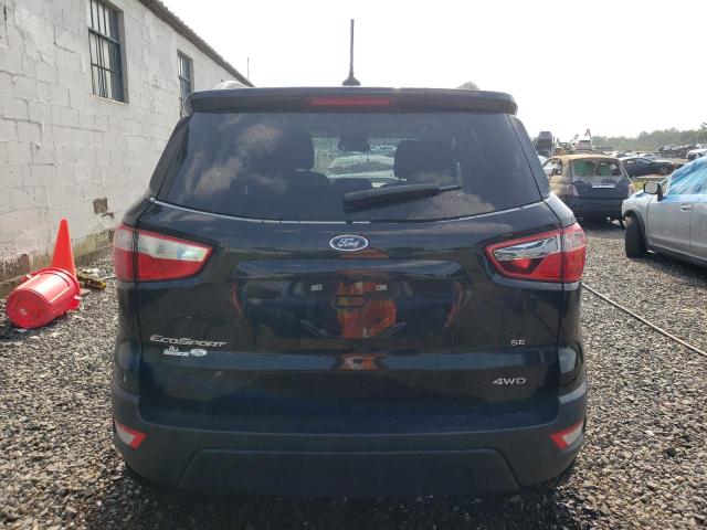MAJ6S3GL0KC298448 - 2019 FORD ECOSPORT SE Negro foto 6