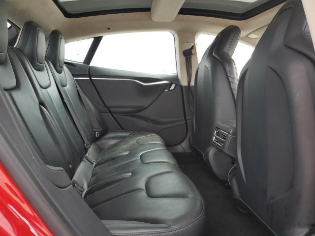 5YJSA1V1XFF098395 - 2015 TESLA MODEL S 90 წითელი ფოტო 10