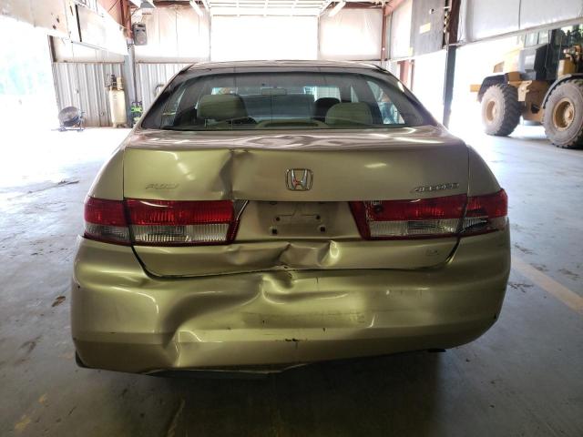 1HGCM56374A055434 - 2004 HONDA ACCORD LX GOLD photo 6