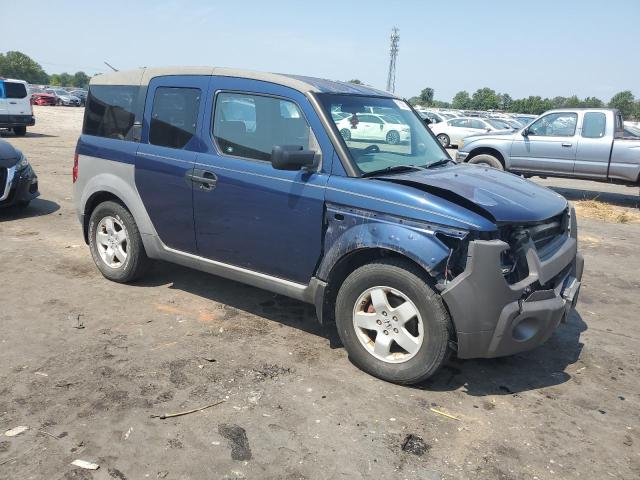 5J6YH28583L018217 - 2003 HONDA ELEMENT EX BLUE photo 4