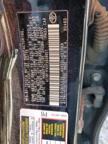 4T1BF1FK2FU938651 - 2015 TOYOTA CAMRY LE Qara foto 12