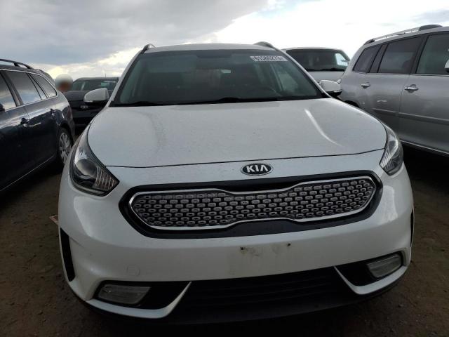 KNDCC3LC7H5092752 - 2017 KIA NIRO EX WHITE photo 5