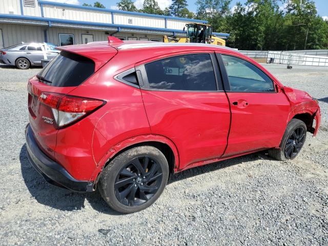 3CZRU6H1XNM726006 - 2022 HONDA HR-V SPORT أحمر صورة 3