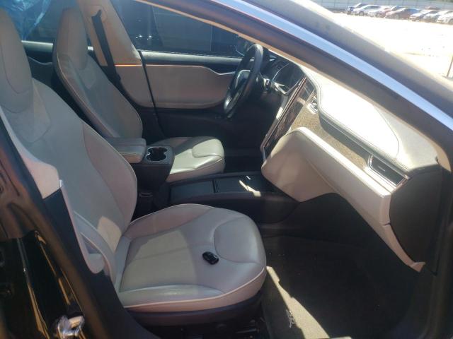 5YJSA1DPXDFP04300 - 2013 TESLA MODEL S Կապույտ լուսանկար 5