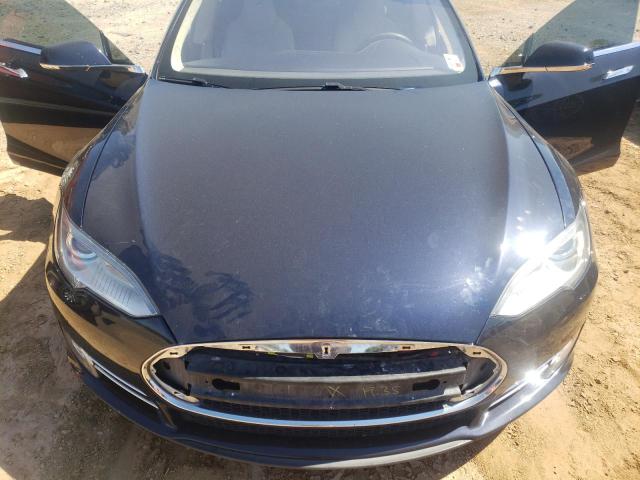 5YJSA1DPXDFP04300 - 2013 TESLA MODEL S Կապույտ լուսանկար 7
