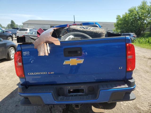 1GCGTCEN1K1204105 - 2019 CHEVROLET COLORADO LT BLUE photo 6