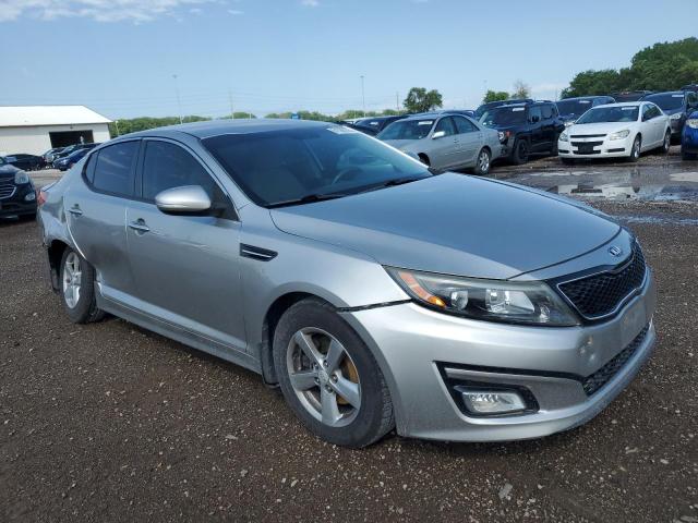 5XXGM4A71FG433100 - 2015 KIA OPTIMA LX 银色 照片 4