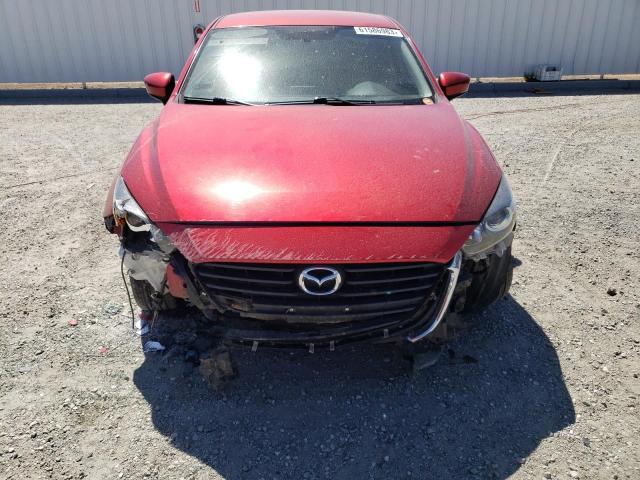 3MZBN1U74HM121224 - 2017 MAZDA 3 SPORT RED photo 5