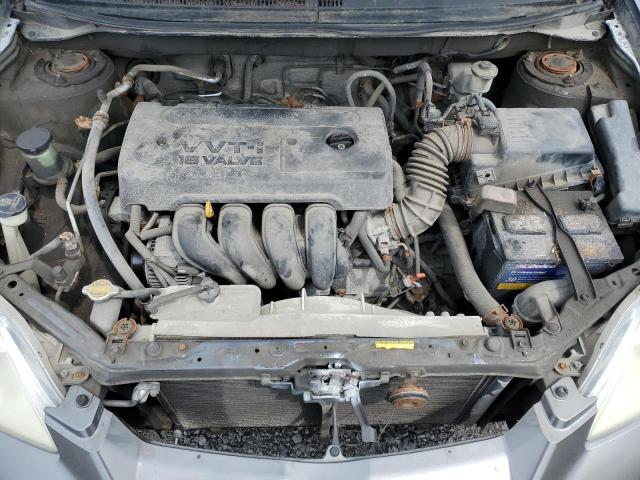 2T1KR32E18C712978 - 2008 TOYOTA COROLLA MA XR GRAY photo 11