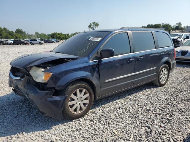 2C4RC1BG5ER247509 - 2014 CHRYSLER TOWN & COU TOURING BLUE photo 1