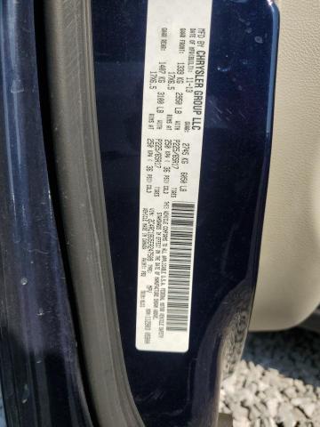 2C4RC1BG5ER247509 - 2014 CHRYSLER TOWN & COU TOURING BLUE photo 13