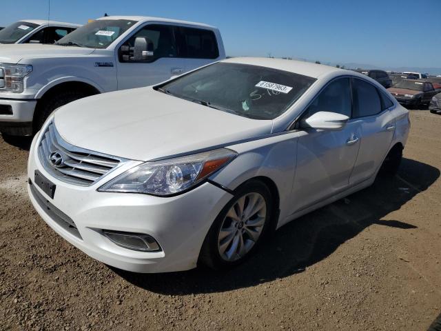 KMHFH4JG4EA383413 - 2014 HYUNDAI AZERA GLS WHITE photo 1