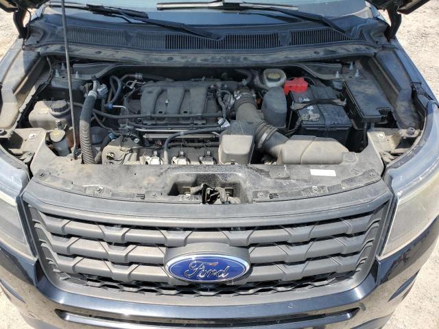 1FM5K8AR0HGC86944 - 2017 FORD EXPLORER POLICE INTERCEPTOR 黑色 照片 11