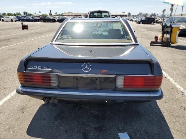 WDB1070461A016531 - 1985 MERCEDES-BENZ 500 SL GRAY photo 6