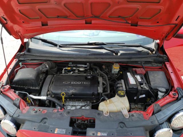 1G1JA5SH3F4162779 - 2015 CHEVROLET SONIC LS 红色 照片 11