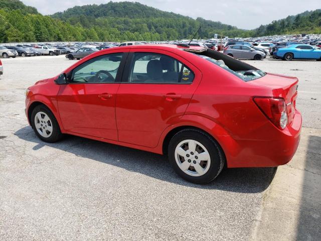 1G1JA5SH3F4162779 - 2015 CHEVROLET SONIC LS 红色 照片 2