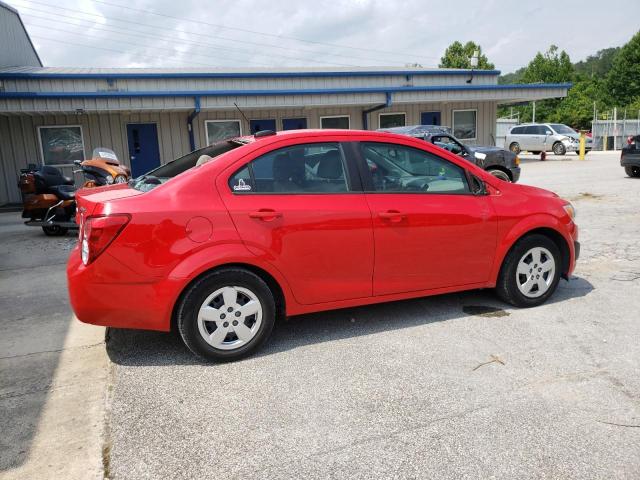 1G1JA5SH3F4162779 - 2015 CHEVROLET SONIC LS 红色 照片 3