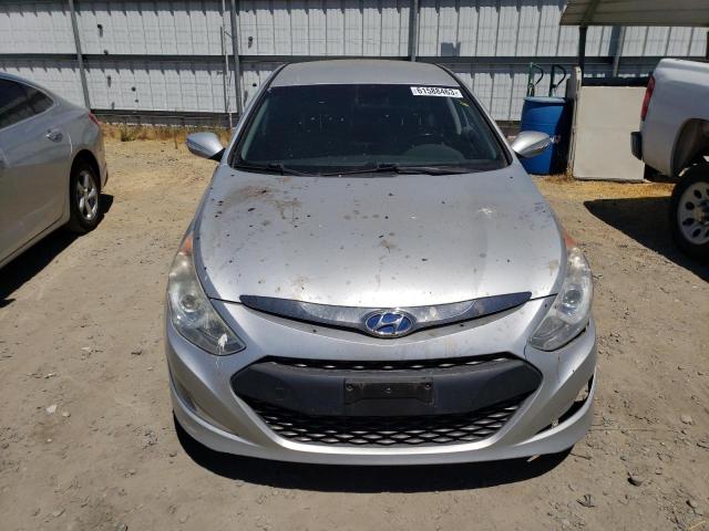 KMHEC4A46CA034976 - 2012 HYUNDAI SONATA HYBRID SILVER photo 5