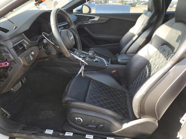 WAUR4AF59JA027615 - 2018 AUDI S5 PRESTIGE WHITE photo 7