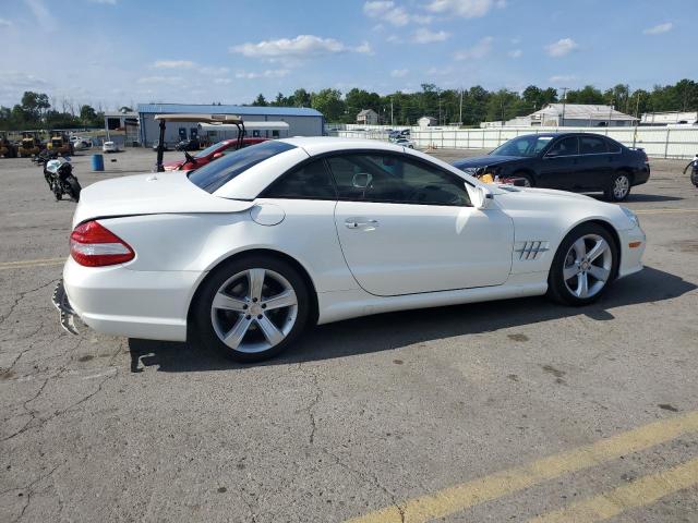 WDBSK71F09F152755 - 2009 MERCEDES-BENZ SL 550 WHITE photo 3