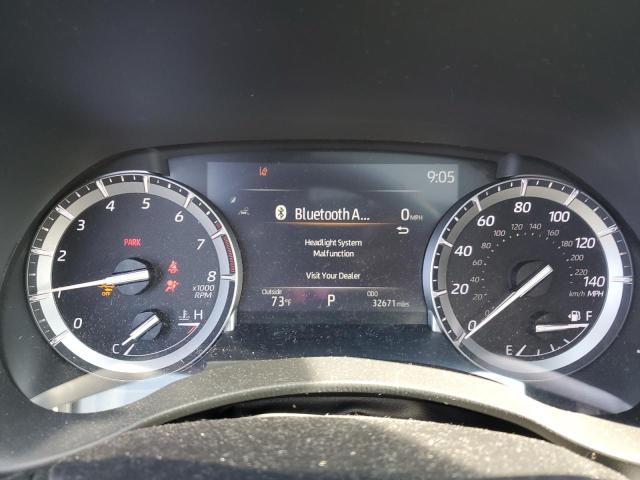 5TDGZRBH2NS212768 - 2022 TOYOTA HIGHLANDER XLE TEAL photo 9