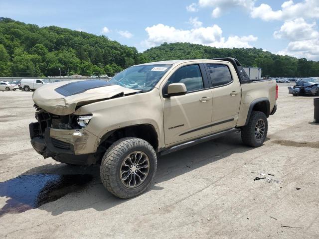 1GCGTEEN5M1165629 - 2021 CHEVROLET COLORADO ZR2 TAN photo 1