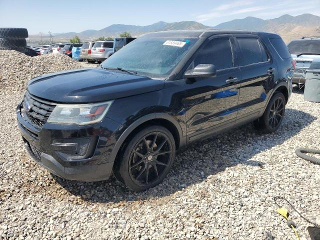 1FM5K8AR4GGA01967 - 2016 FORD EXPLORER POLICE INTERCEPTOR BLACK photo 1