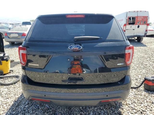 1FM5K8AR4GGA01967 - 2016 FORD EXPLORER POLICE INTERCEPTOR BLACK photo 6