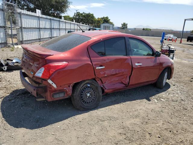 3N1CN7AP9GL867738 - 2016 NISSAN VERSA S RED photo 3