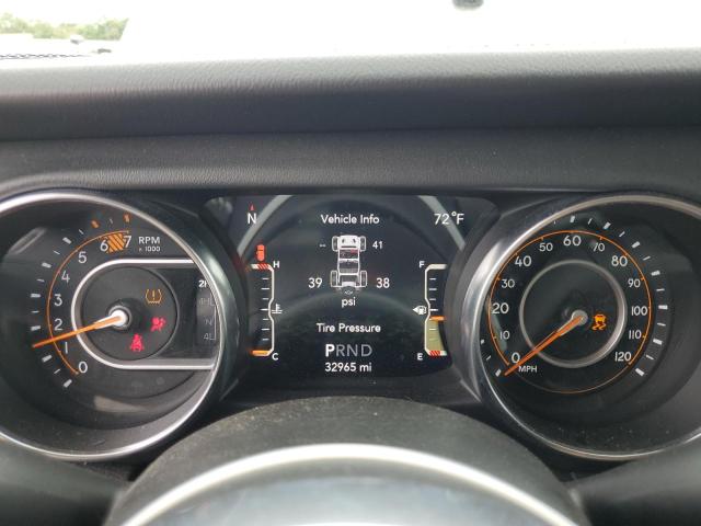 1C4HJXEN0NW110192 - 2022 JEEP WRANGLER U SAHARA 灰色 照片 9