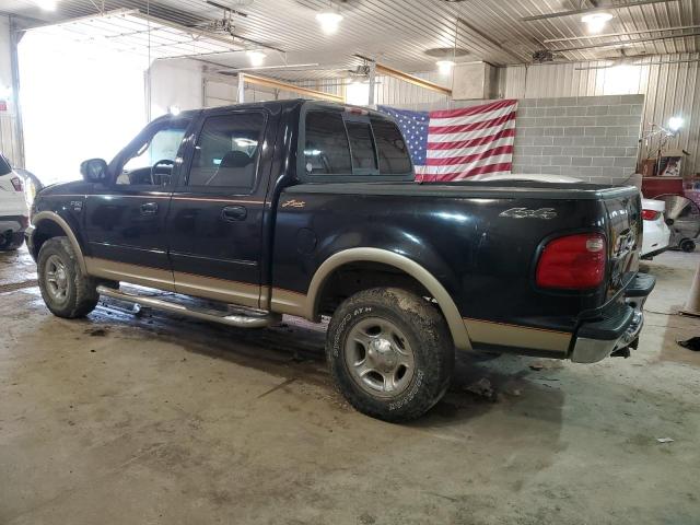 1FTRW08LX1KE39359 - 2001 FORD F150 SUPERCREW BLACK photo 2