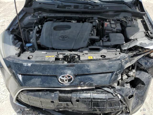 3MYDLBYV9KY505713 - 2019 TOYOTA YARIS L BLACK photo 11