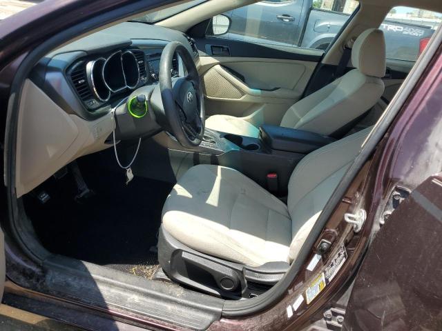 5XXGM4A70DG218076 - 2013 KIA OPTIMA LX იასამნისფერი ფოტო 7