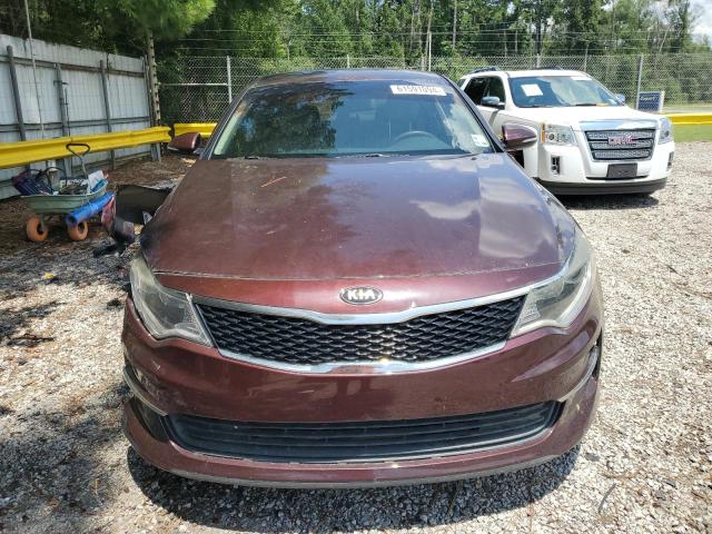 5XXGT4L32GG088335 - 2016 KIA OPTIMA LX MAROON photo 5