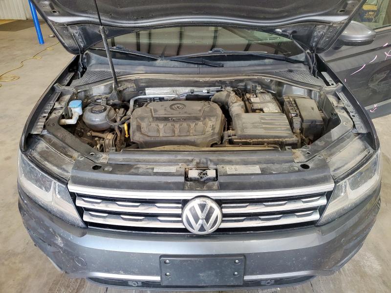 3VV3B7AX7KM124487 - 2019 VOLKSWAGEN TIGUAN SE 灰色 照片 12