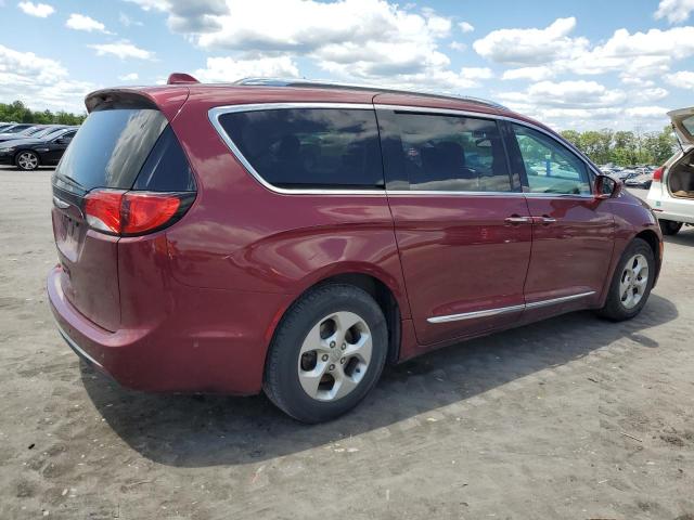 2C4RC1EG1HR684701 - 2017 CHRYSLER PACIFICA TOURING L PLUS RED photo 3