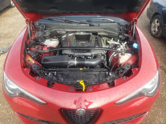 ZASPAKBN0M7D03851 - 2021 ALFA ROMEO STELVIO TI RED photo 11