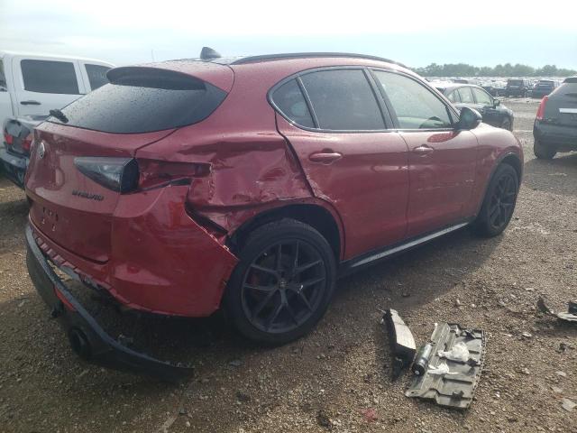 ZASPAKBN0M7D03851 - 2021 ALFA ROMEO STELVIO TI RED photo 3